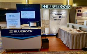Bluerock 10x10 Exhibit at Morningstar 2021 in Chicago, Illinois 