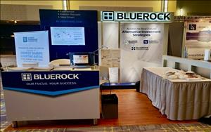 Bluerock 10x10 Exhibit at Morningstar 2021 in Chicago, Illinois 
