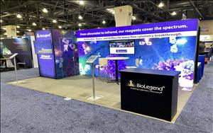 BioLegend 10x20 Exhibit at CYTO 2022 in Philadelphia, Pennsylvania 