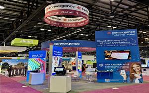 Convergence 20x20 Exhibit at IAAPA 2023 in Orlando, Florida