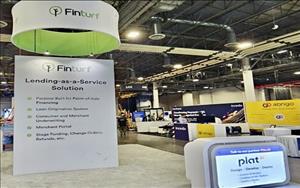 Finturf 20x20 Exhibit at Money 20/20 2023 in Las Vegas, Nevada