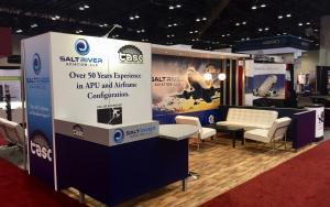 Salt River Aviation 10 x 20 Exhibit at MRO Americas 2017 in Orlando, Florida
