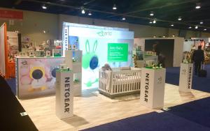 NETGEAR 10 x 20 Exhibit at ABC Kids Expo 2017 in Las Vegas, Nevada