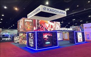 Kadokawa 40x40 Exhibit at Anime Expo 2023 in Los Angeles, California 