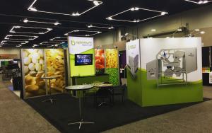 Optimum Sorting 20 x 20 Exhibit at NWFBW 2018 in Portland, Oregon 