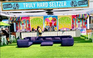 Truly Hard Seltzer Hospitality Suite at BottleRock 2021 in Napa Valley, California