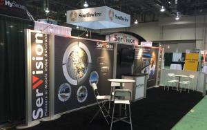 SerVision 10 x 30 Exhibit at ISC West 2015 in Las Vegas, Nevada